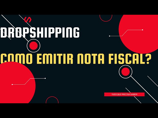 Nota fiscal no Dropshipping