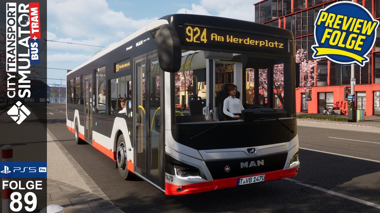 CTS Bus auf der PS5 PRO im PREVIEW! | City Transport Simulator🚉 | 