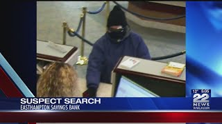 Surveillance photos of Easthampton bank robbery suspect released