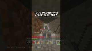 TU 31 Tutorial World - Music Disk Mall  #minecraft #nostalgia
