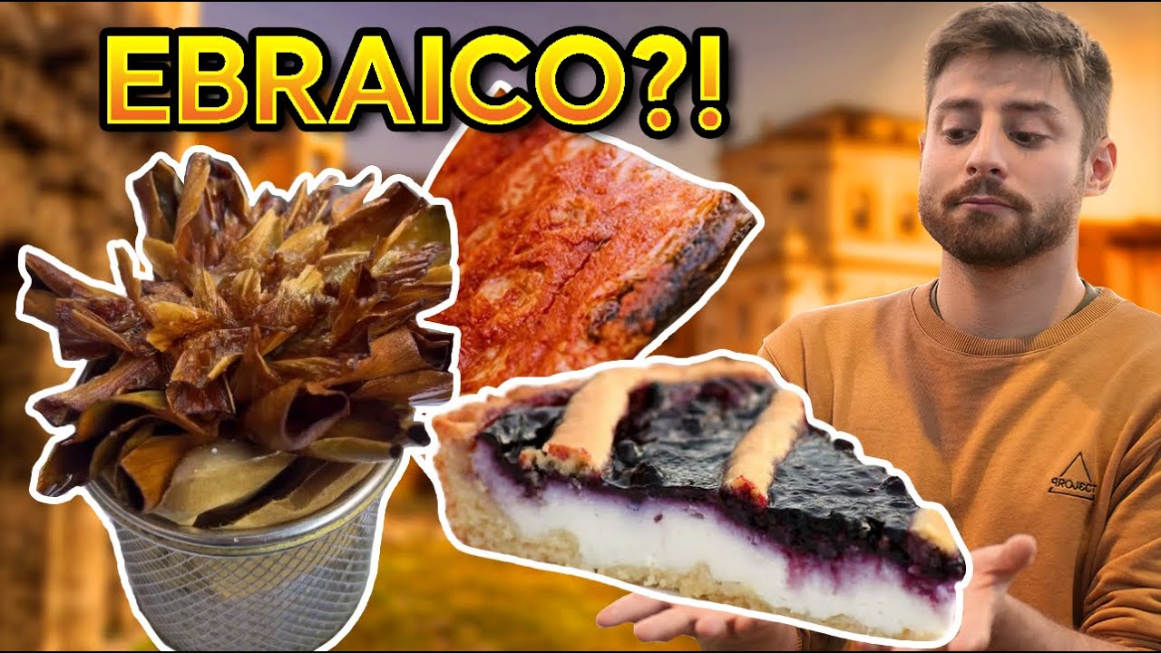 COSA si MANGIA al QUARTIERE EBRAICO di ROMA?