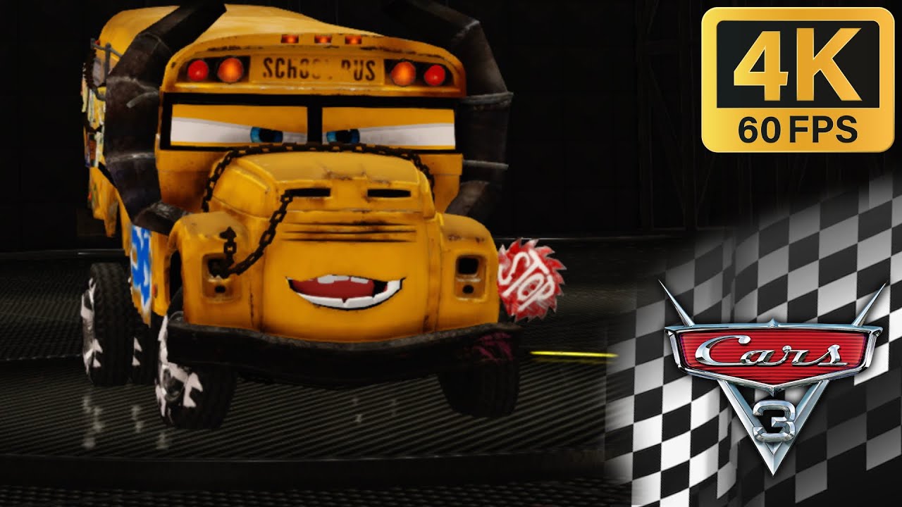 Miss Chicken Racing Miss Fritter racing in Arizona Sundown Run - Cars 3: Driven to Win ...