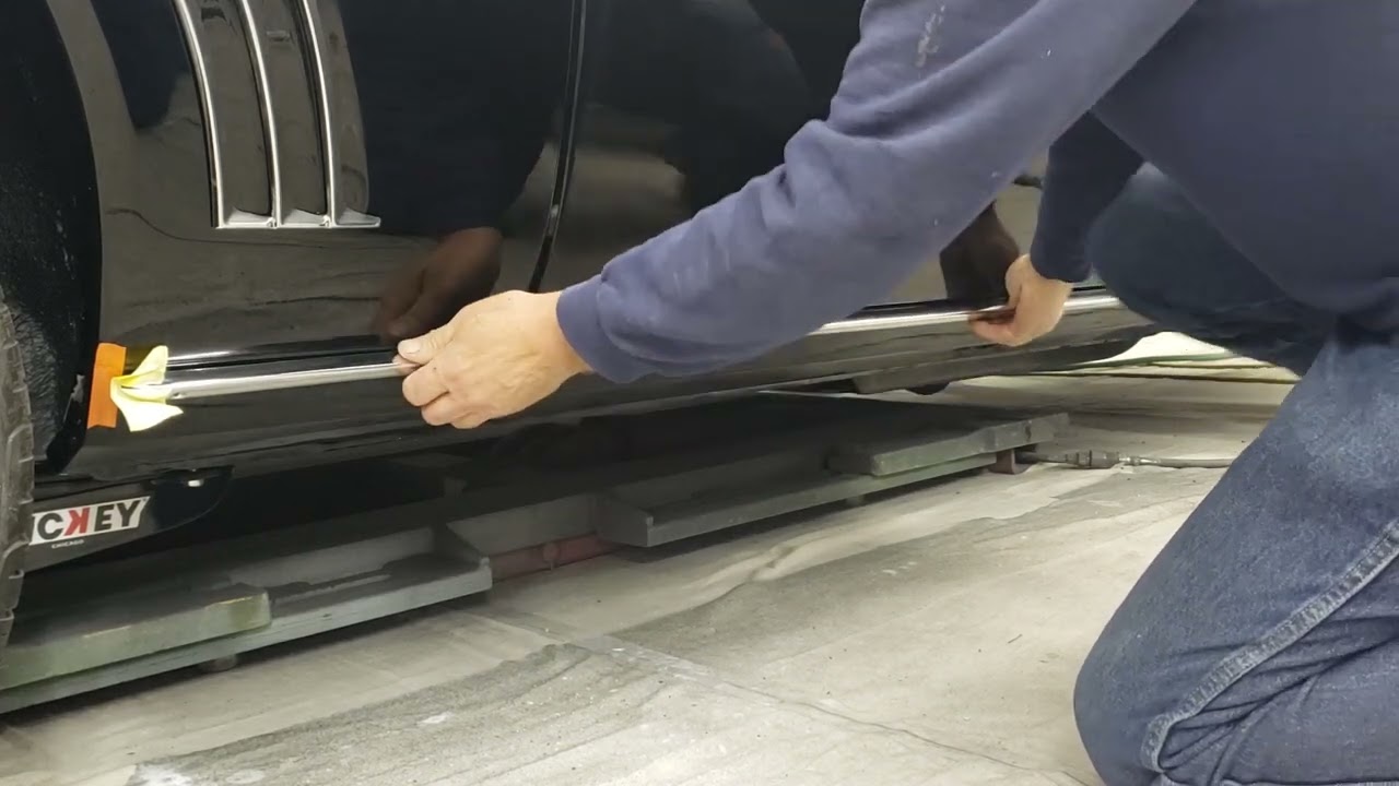 Camaro Rocker Molding Installation 1967 1968 1969    OER Brand