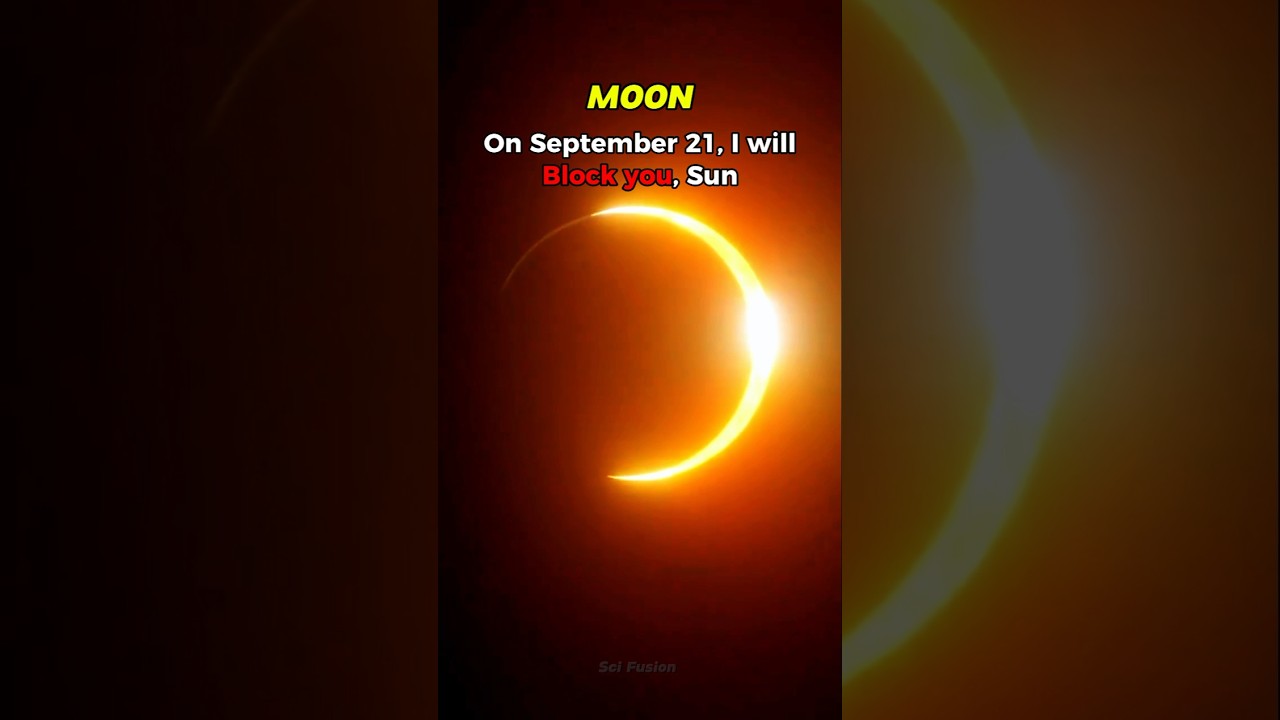Не пропустите солнечное затмение 21 сентября 😲 Последнее затмение 2025 года ☠️🥵 