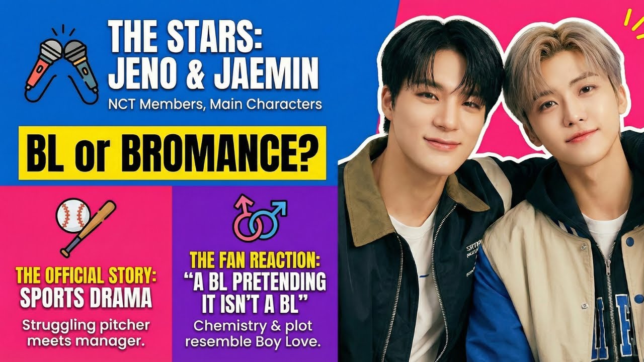 Это BL-сериал? Новая драма NCT с Джено и Джемином убедила фанатов.