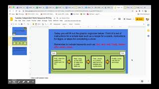 Sequence Paragraph Writing (AB)