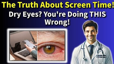 Dry Eyes & Screen Time? Fix It Fast With These 7 Proven Tips! @TheEyeDoctors