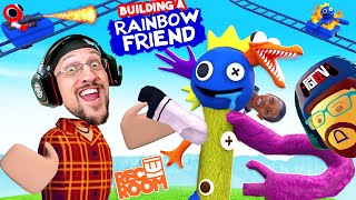 Build-A-Rainbow-Friend In Rec Room 🛠️🌈 (Fgteev Plays Hottest Roblox Rainbow Friends Games)