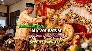LAGU MINANG - RENIMA - MALAM BAINAI | ROCK METAL COVER | #music #ai #cover #indonesia #minang 