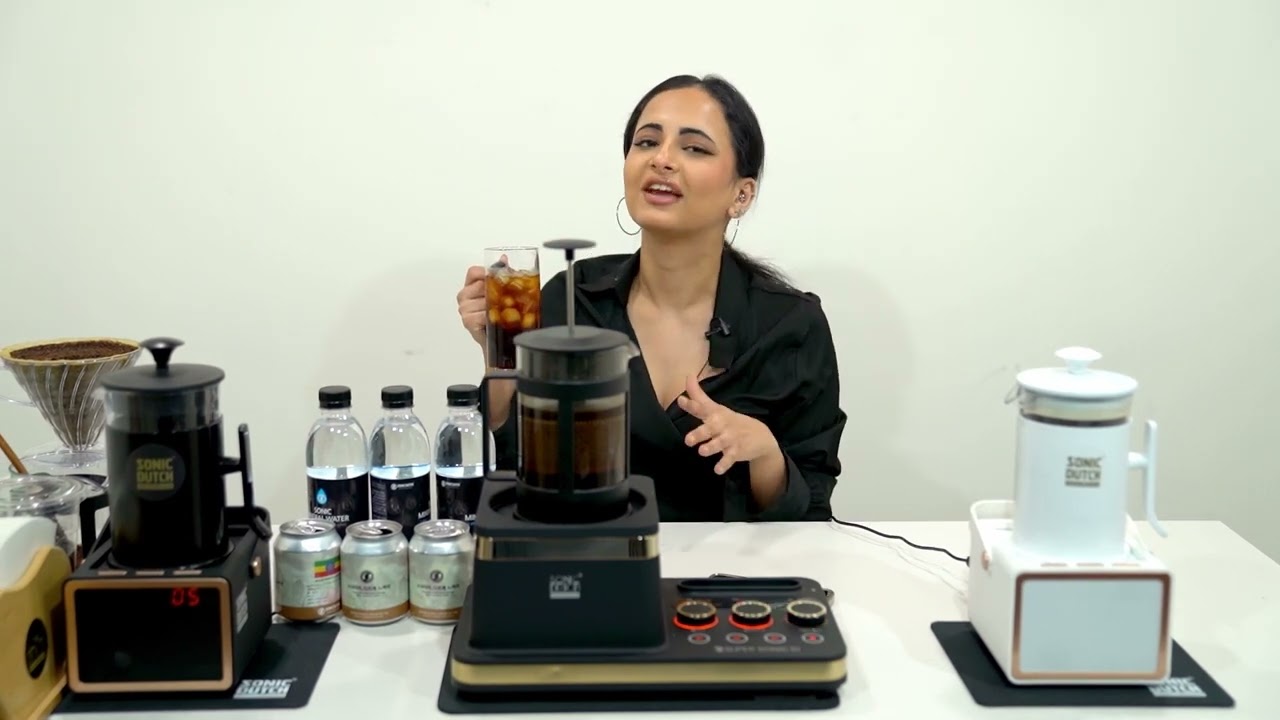 ソニックダッチ sonic dutch コーヒーマシン スーパーソニックH Amazon | Sonic Dutch(ソニックダッチ) 音波式水出しコーヒー