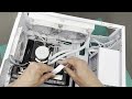 PC内部のケーブルまとめる動画