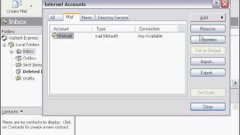 Setting Up POP Access to Hotmail and Windows Live Mail