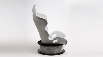 Sport Seat prototype on the Stacker S2 with colorFabb PLA Economy