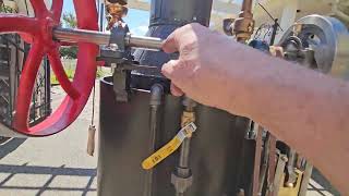 Steam Engine And Boiler Overhead Line Shaft Antique Oiler Whistle Off Grid Ross Bendixen