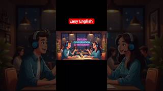 Learn English at a restaurant 🍕 | Easy English conversation #LearnEnglish #RestaurantEnglish #shorts