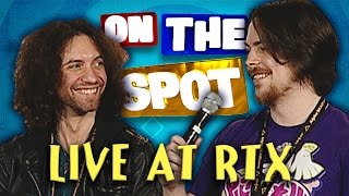 On The Spot: Ep. 32  - RTX 2015 (Ft. Game Grumps) | Rooster Teeth