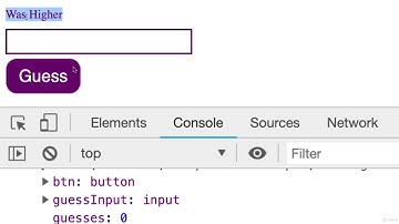 JavaScript Number Guessing Game - JavaScript DOM - learn JavaScript