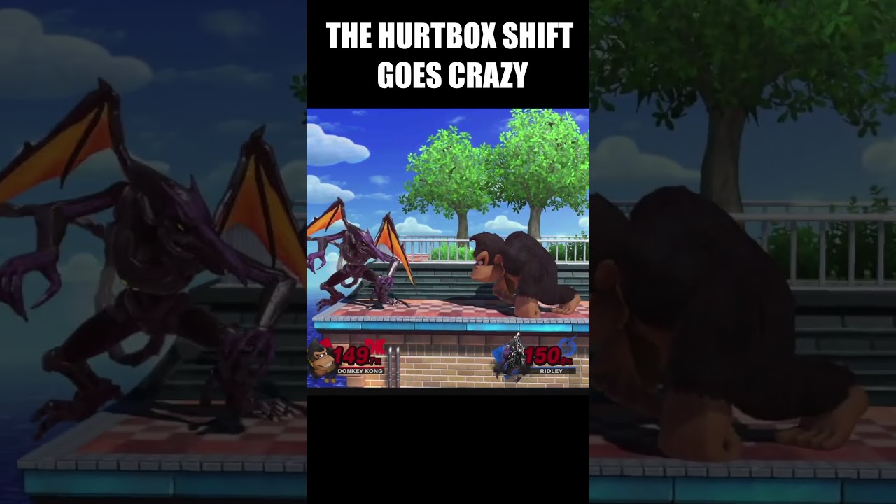 Donkey Kong shifts hurtbox to disrespect Ridley