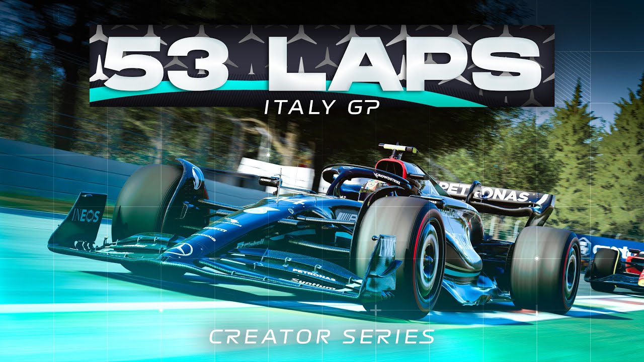 F1 23 CREATOR SERIES | ROUND 12 | MONZA GP 100%