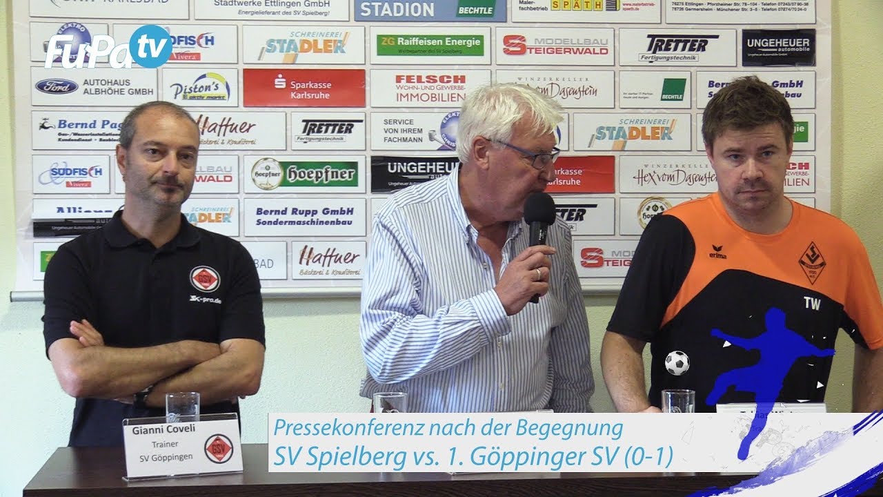 Pressekonferenz nach SV Spielberg vs. 1. Göppinger SV am 13.10.2018 pk subban contract