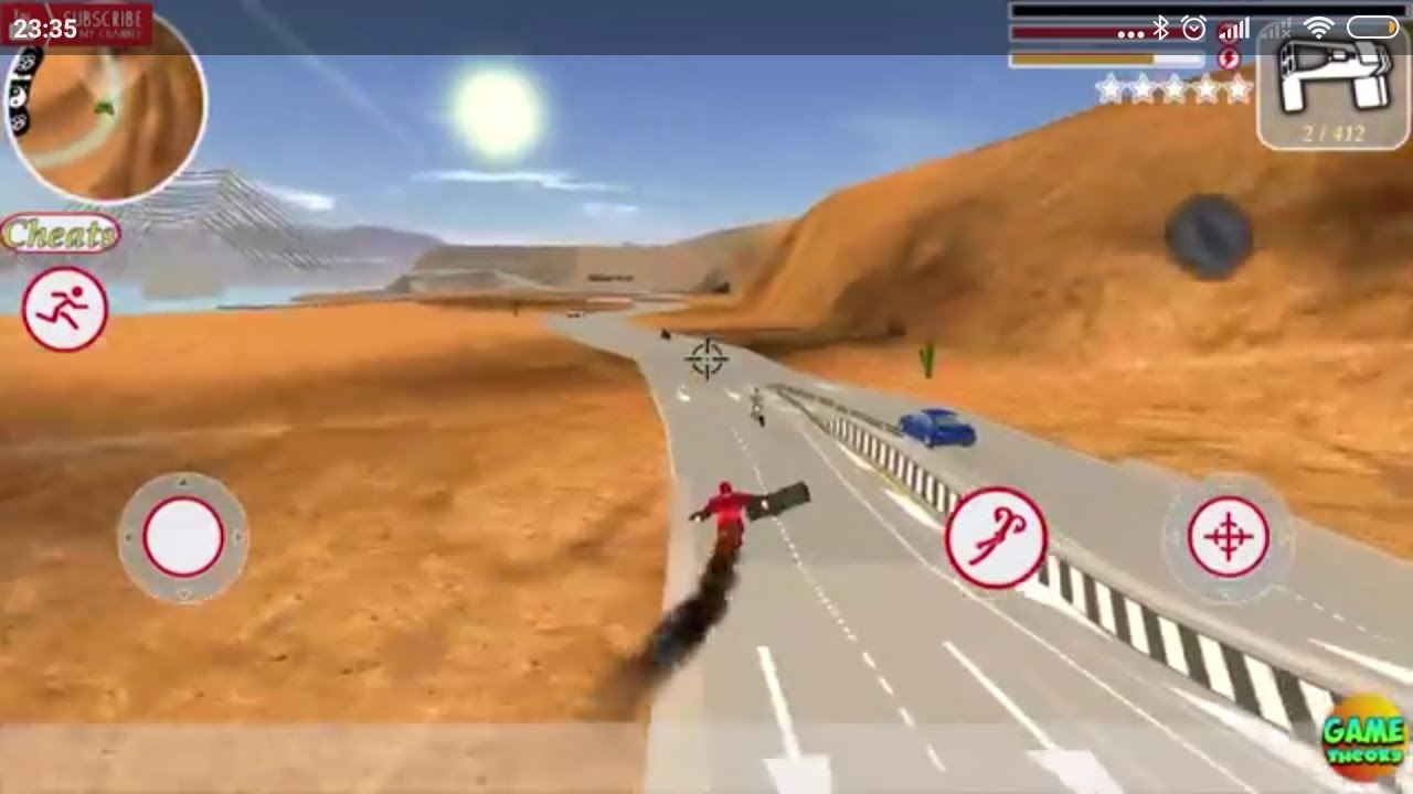 vegas crime simulator|iron man New version. using CHEAT  Android gameplay #1