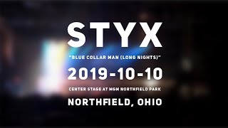 Styx - "Blue Collar Man (Long Nights)" - 2019-10-10 - Center Stage at MGM - Northfield, Ohio screenshot 3