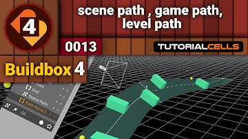 0013. scene path , game path, level path, add path point  in buildbox 4