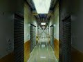 Enter the corridor where rust whispers secrets | a forgotten storage unit corridor with rusty doors,