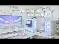 Unboxing my gaming pc  desk setup  nzxt player one prime rtx 4060ti