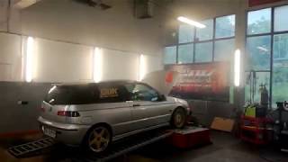 Alfa 145 2.4 20v Dyno run 440HP (390whp)  801NM