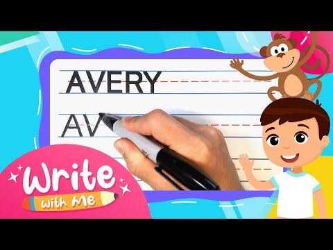 Vídeo: Como se escreve avery?