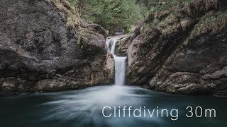 Cliffdiving 30M With Riede94 Chilloutx3 - Buchenegger Wasserfälle