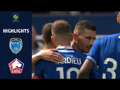 ESTAC TROYES - LOSC LILLE (3 - 0) - Highlights - (ESTAC - LOSC) / 2021-2022