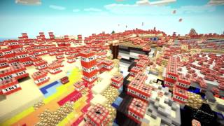 BOOM GOES THE SPLEEF ARENA - MINECRAFT