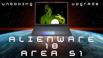 Alienware 18 Area 51 Unboxing, SSD and Ram Upgrades!!! 10TB of SSD