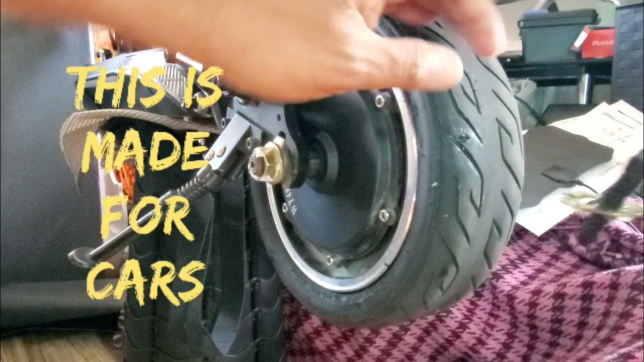 evercross H5 electric scooter flat tire remedies? YouTube