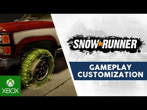 SnowRunner - GAMEPLAY CUSTOMIZATION VIDEO