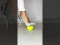 ASMR Yellow Slime vs High Heels Crushing | Crunchy &amp; Satisfying Oddly Sounds 👠 #shorts #ytshorts