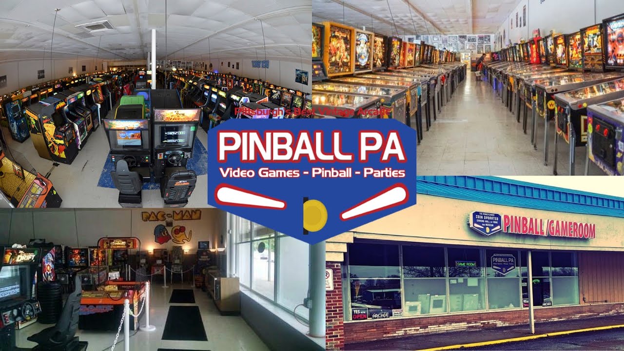 Kapows Arcade Adventures Tour of Pinball PA Pennsylvania Gaming Hall