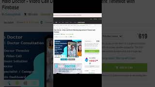 Halo DoctorVideo Call Doctor Booking Appointment Timeslot with Firebase #webdevelopment #codecanyon