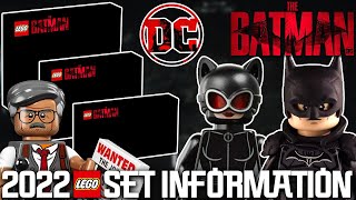 LEGO DC The Batman 2022 Sets Information Revealed!