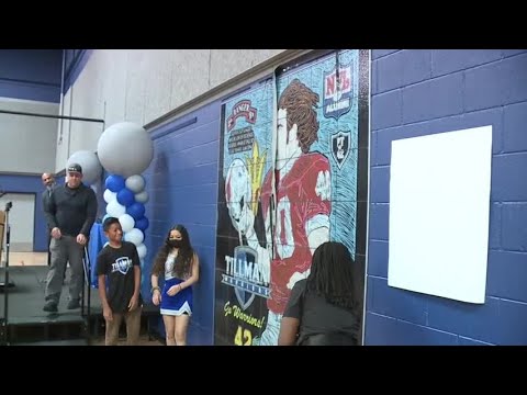 Pat Tillman Middle School ribbon cutting ceremony