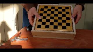 Making a wooden box for chess board