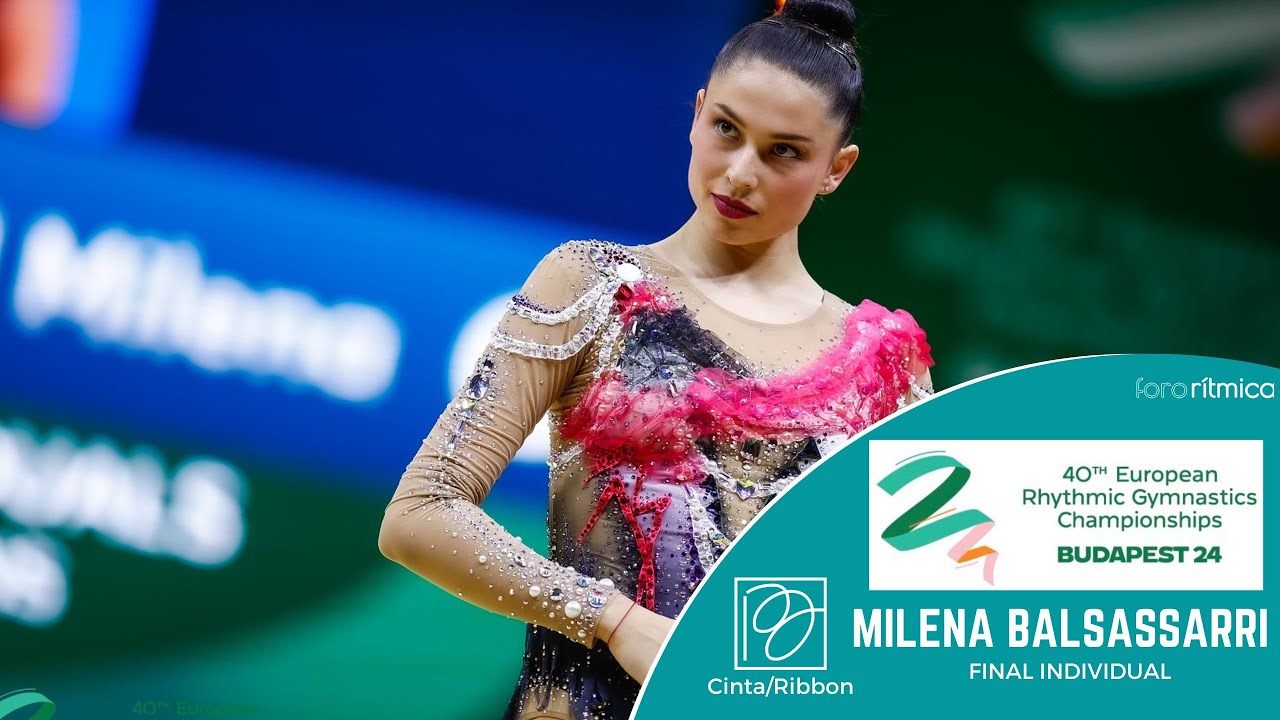 Milena Baldassarri (ITA) - Cinta/Ribbon - FINAL INDIVIDUAL - Budapest EC 2024