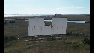 Exploring the Creepy Abandoned Absecon NJ Drive-In Theater