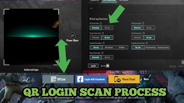 How to login with qr code in pubg full explanation