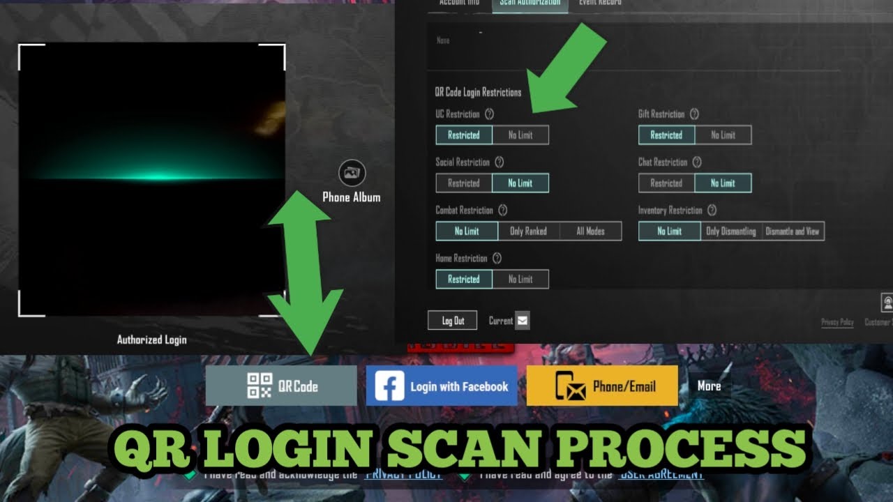 How to login with qr code in pubg full explanation