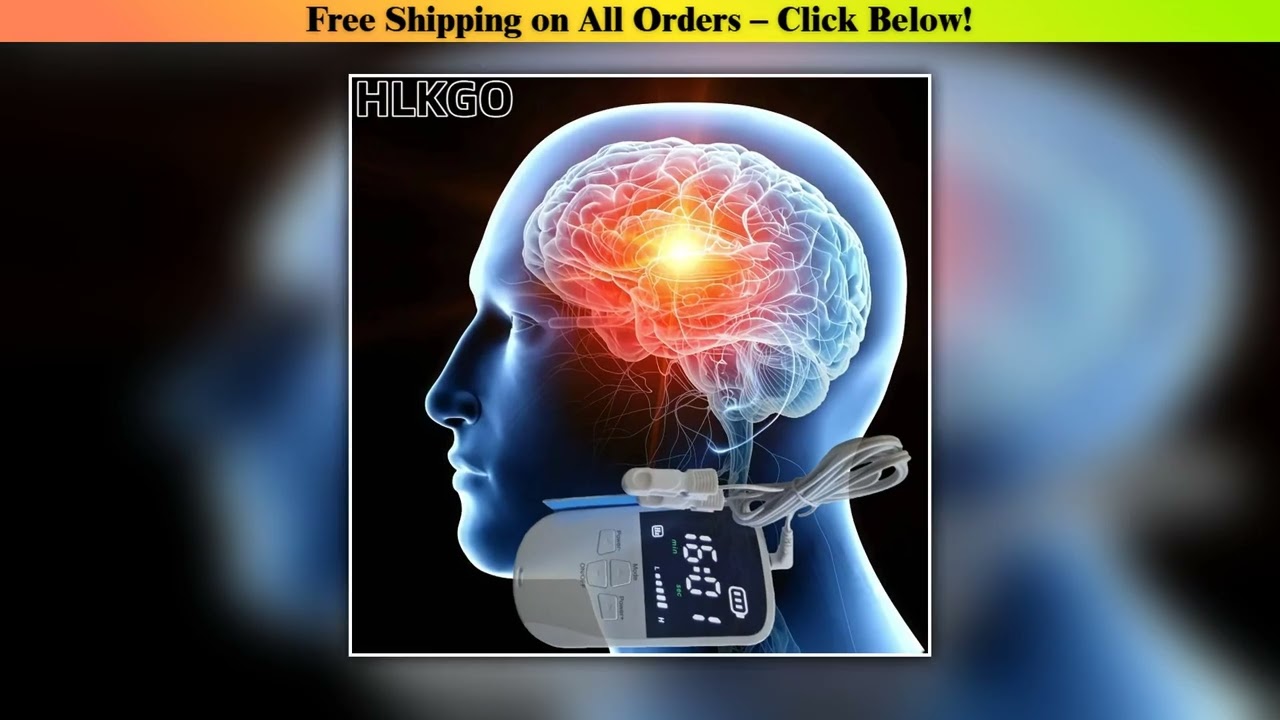 CES Therapy for Insomnia and Migraine, Transcranial Microcurrent Sleeping Aids Device Anxiety