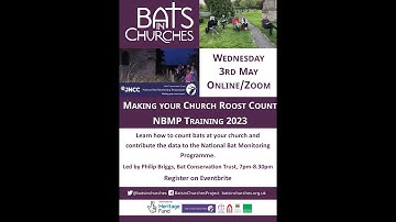 Making Your Church Roost Count: How to identify and count church bats to help the NBMP.