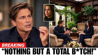 Rob Lowe SHOCKS Everyone By FINALLY BREAKING Silence On Meghan Markle Interview Controversy!